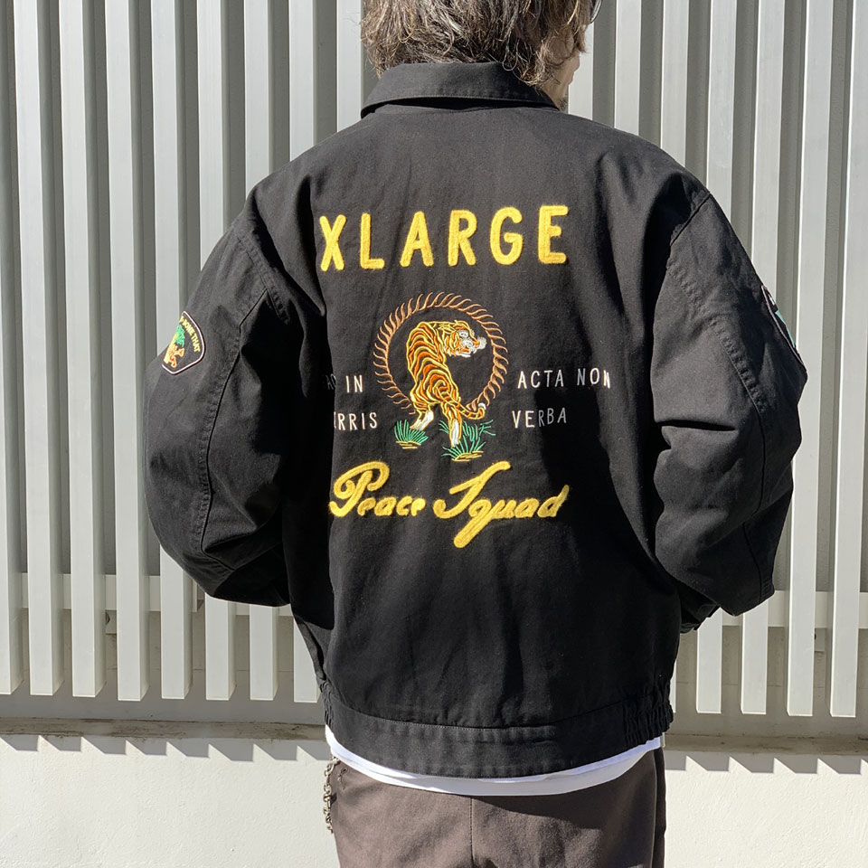 XLARGE（エクストラ ラージ） 全2色 ベトナムジャケット PEACE SQUAD