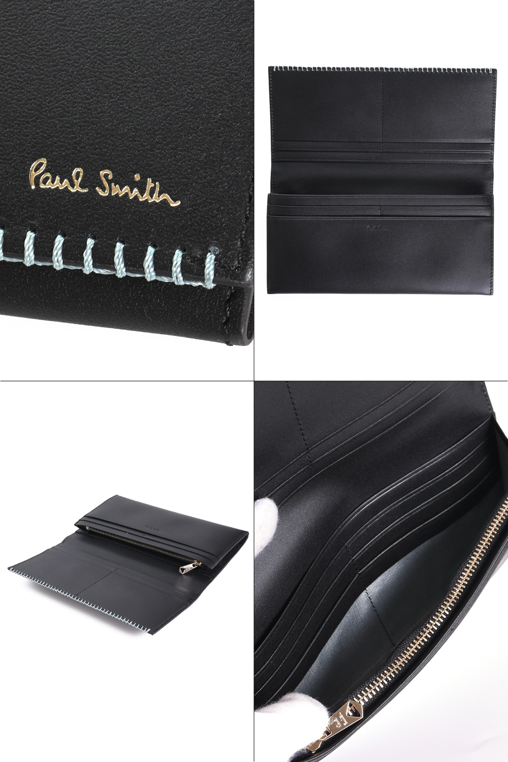 Paul Smith ポールスミス ハンドステッチ 長財布 : ティーブランド