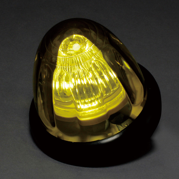 槌屋ヤック LED マーカーランプ LEDドームマーカー 24V CE-451