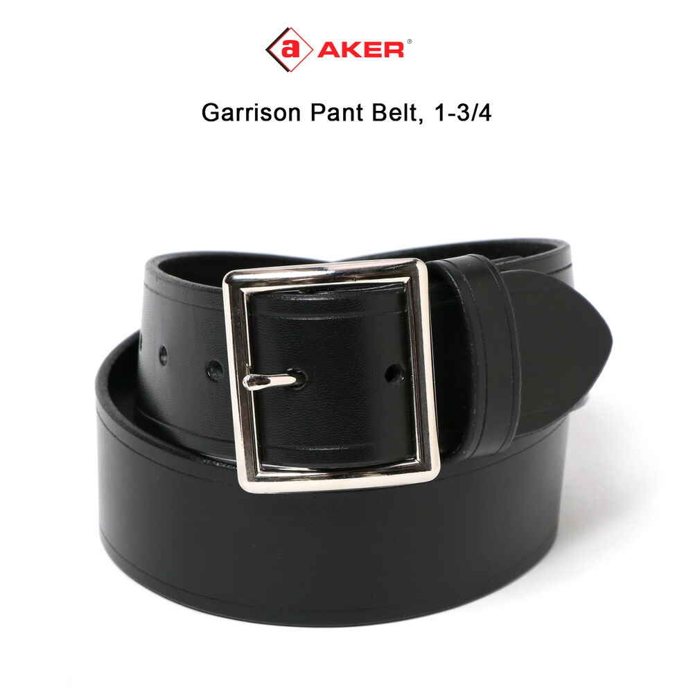 エイカー AKER ベルト メンズ プレーン 幅45mm B07 BP ギャリソン