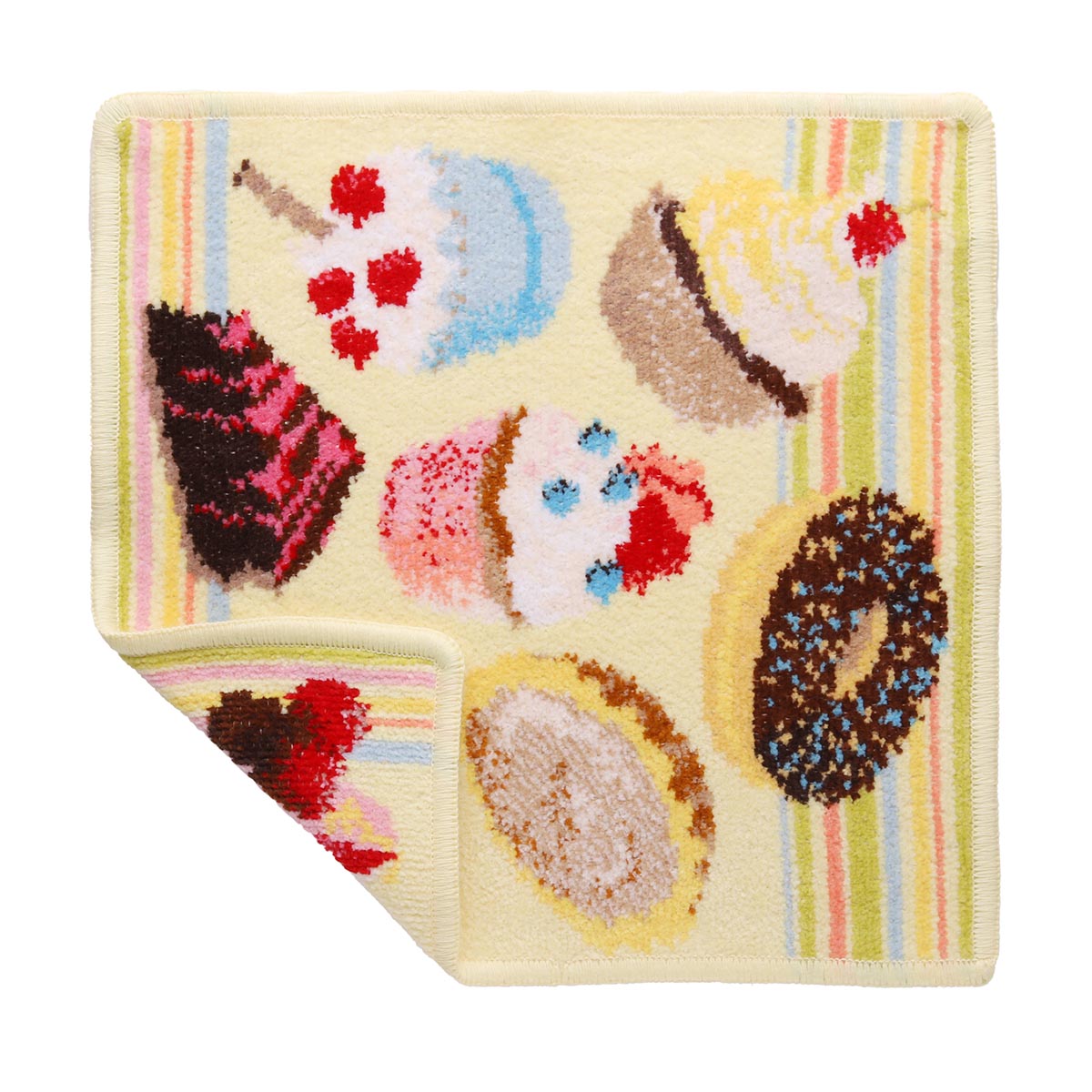 feiler（フェイラー） ハンカチ 25cm×25cm ミニタオル レディース