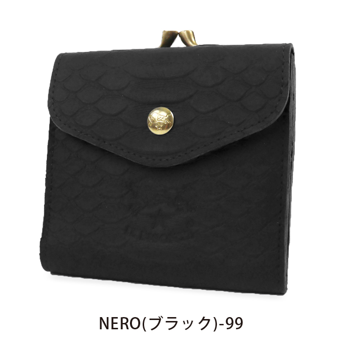 IL BISONTE（イルビゾンテ） 財布 がま口財布 二つ折り財布 日本限定
