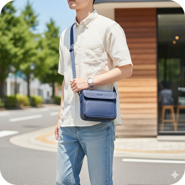 COACH コーチ ショルダーバッグ メッセンジャーバッグ メンズ レザー