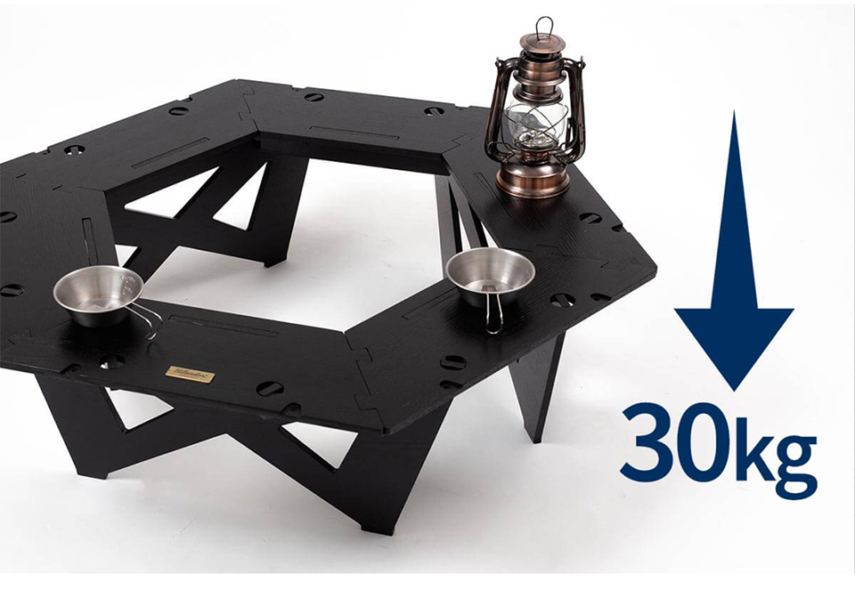 Hilander（ハイランダー） アウトドアテーブル ヘキサゴンテーブル