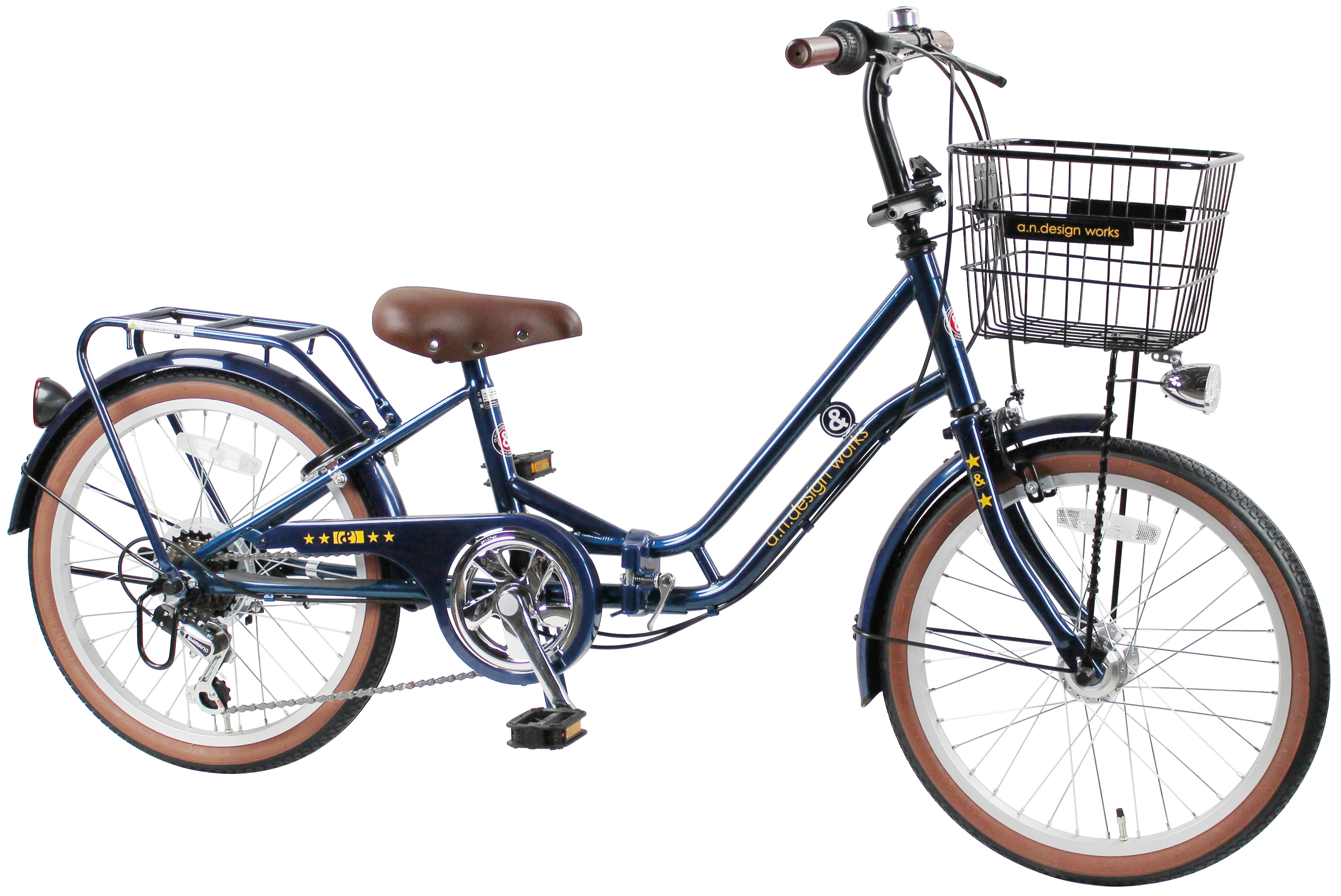 a.n.design-works 自転車 子供 20インチ 折りたたみ自転車 女の子