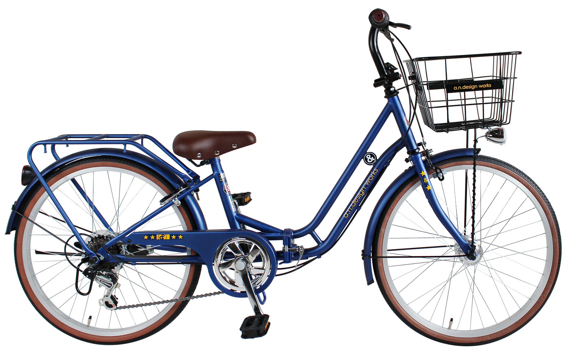 a.n.design-works 自転車 子供用 折りたたみ 22インチ 24インチ 26