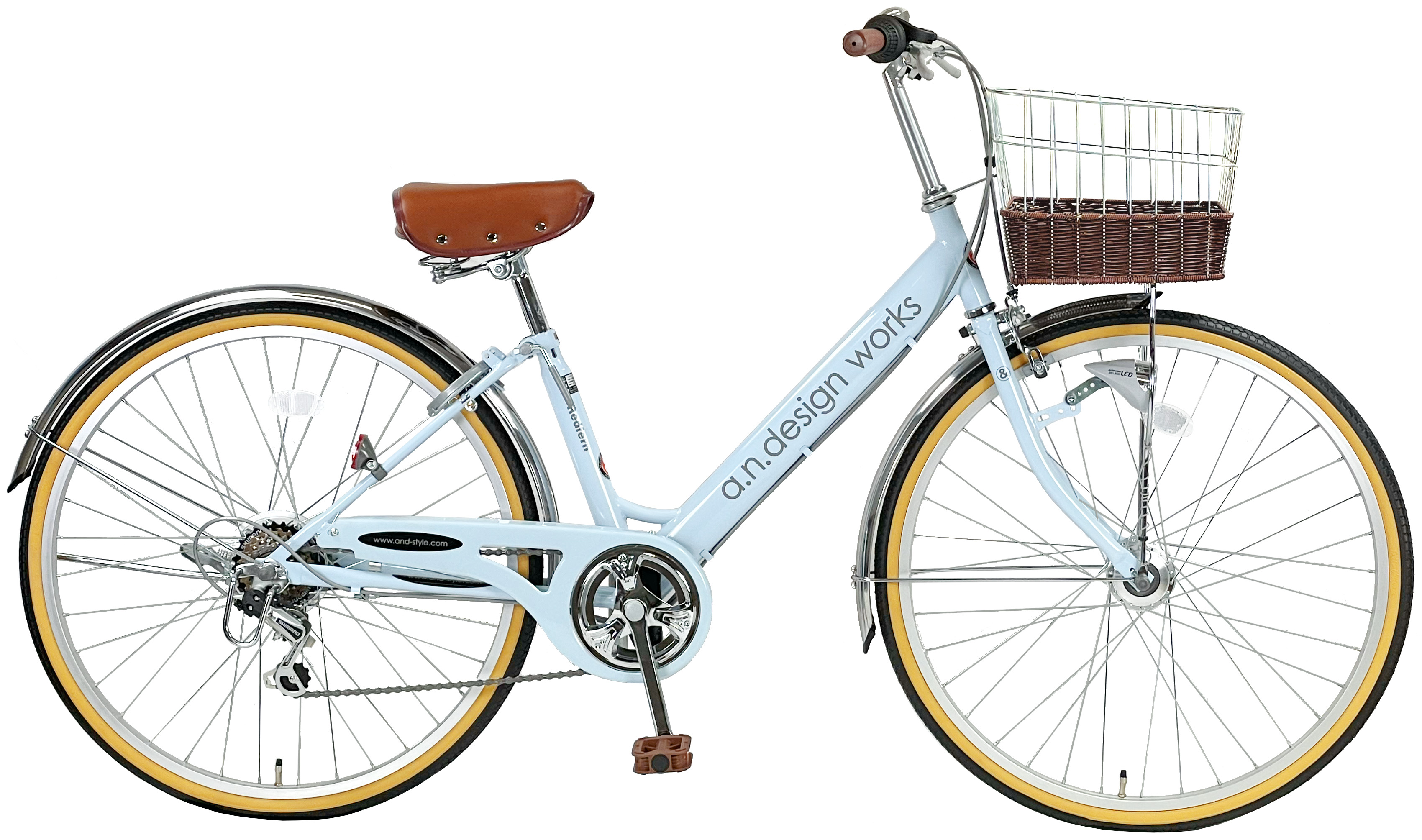 a.n.design-works 訳あり大特価 完全組立ヤクシン 自転車 子供用 26