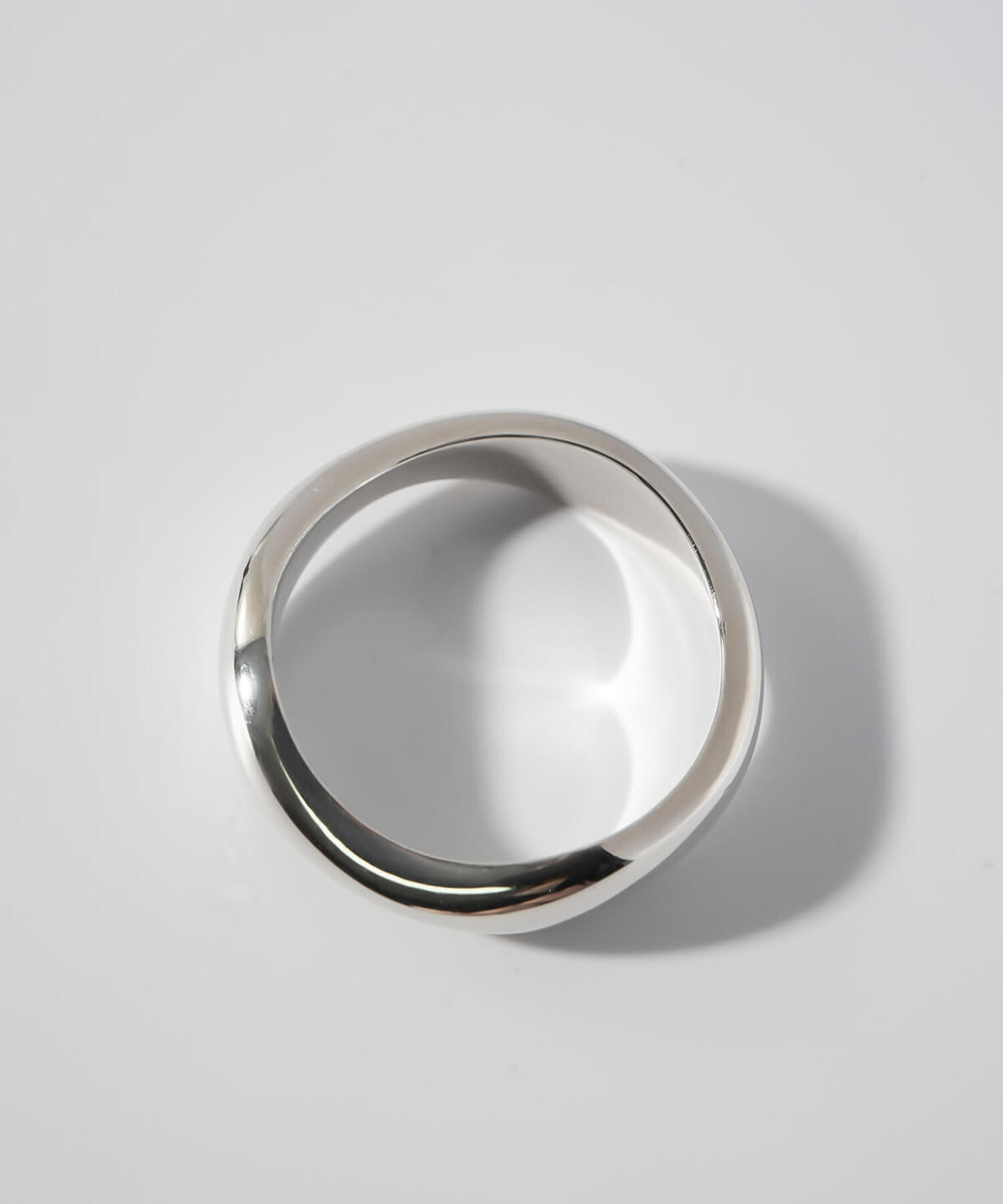 Ops.（オプス） 爆買 シルバーリング シンプル 太め 指輪 レディース