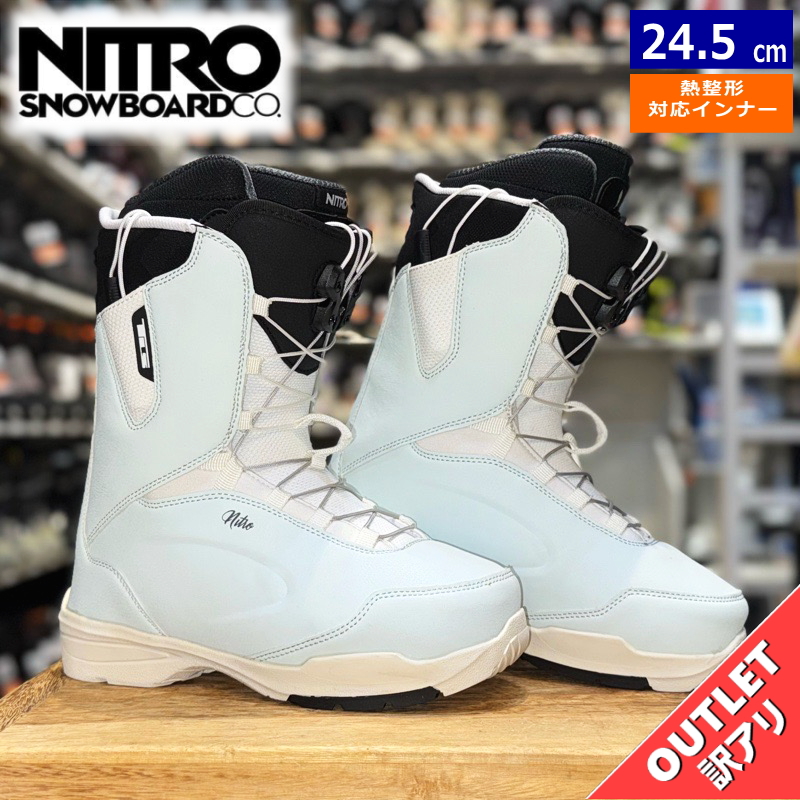 ラスト1点】 【OUTLET】24-25 NITRO SCALA TLS カラー:ICE-WHITE 24.5