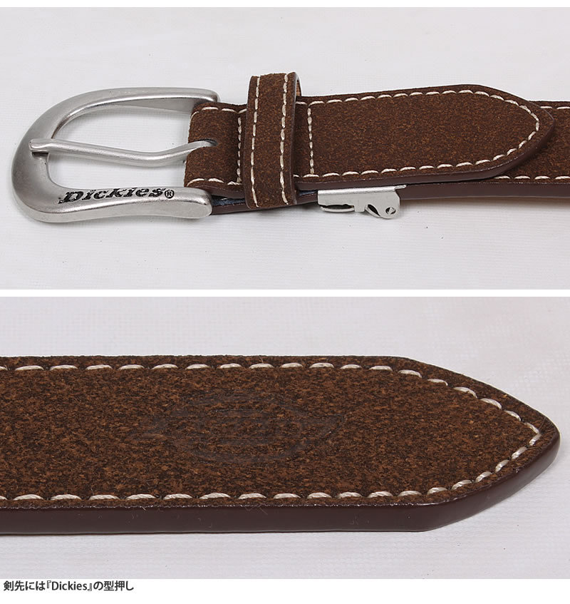 Dickies（ディッキーズ） Single Stitch PU Suede Belt (シングル