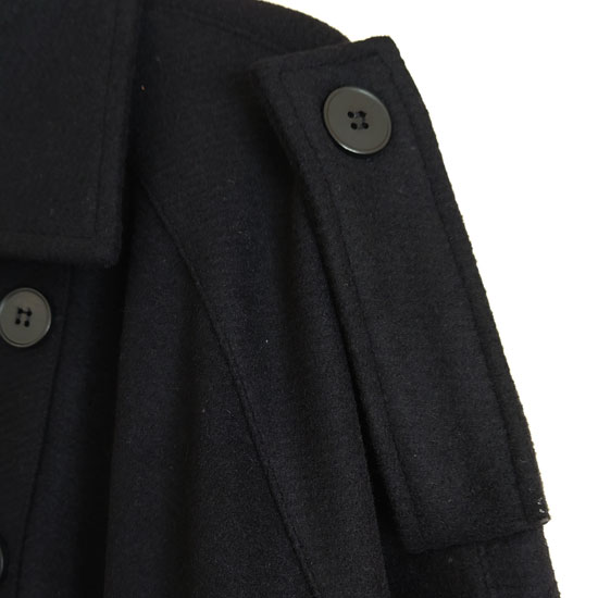 モード系 ナポレオンジャケット メンズ ポンチョ ダブルコート ユニ