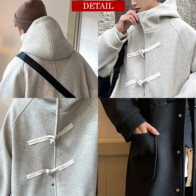 ARCADE（アーケード） ダッフルコート メンズ コート オーバーサイズ