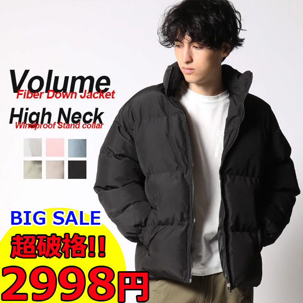 ARCADE（アーケード） 中綿ダウンジャケット オーバーサイズ メンズ