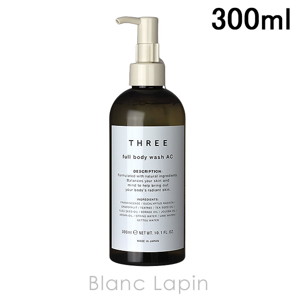THREE（スリー） フルボディウォッシュAC 300ml [600573] : BLANC