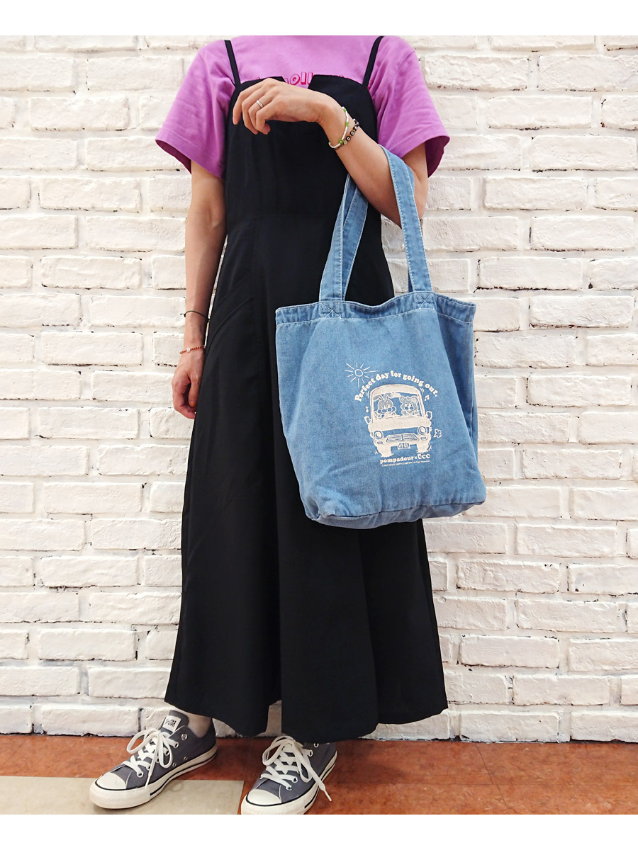 Pond＆Pearl ポンド＆パール 新作 デニムトートバッグ メンズ