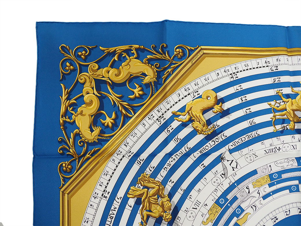 HERMES（エルメス） カレ 90 カレ90 スカーフ 占星術 ASTROLOGIE