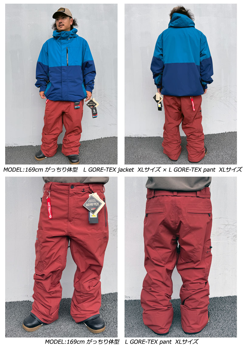 VOLCOM（ボルコム） 24-25 VOLCOM/ボルコム L GORE-TEX pant 着用説明
