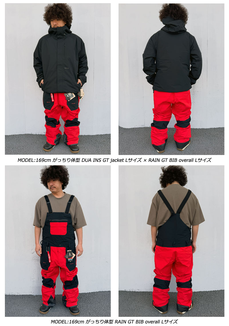 VOLCOM（ボルコム） 24-25 VOLCOM/ボルコム RAIN GORE-TEX BIB overall