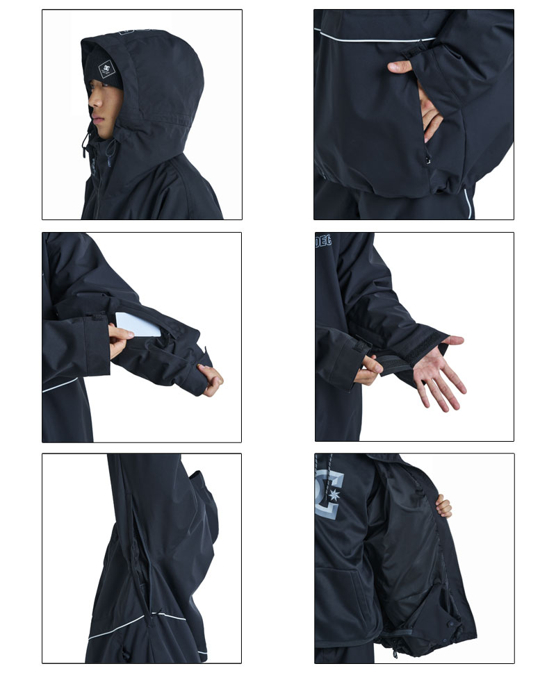 25-26 DC/ディーシー DC WIDE 10K jacket メンズ レディース 防水