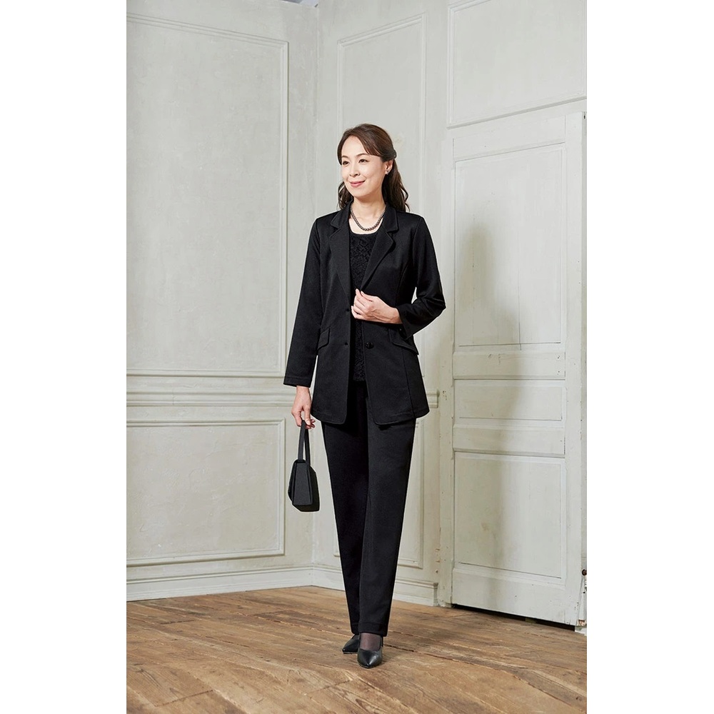 スーツ 洗える レディース 通販 洗える！ミセスにうれしいスーツセット