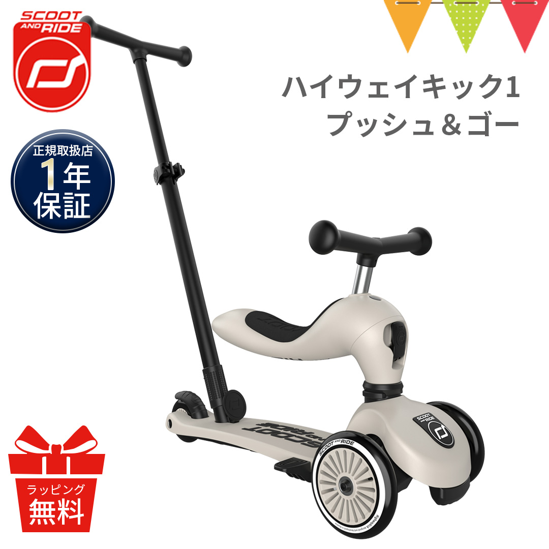 収納バッグ付！ スクートアンドライド ハイウェイキック1 プッシュ