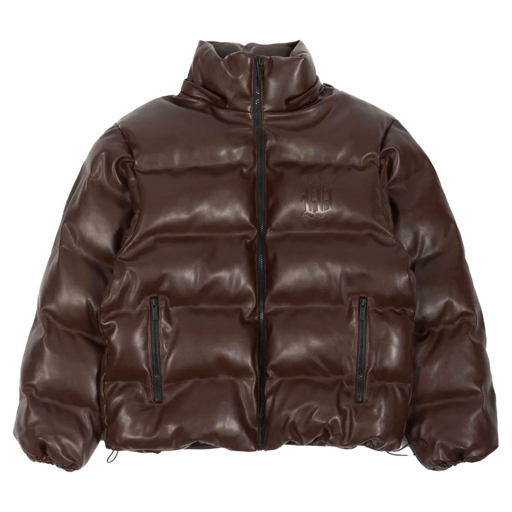 WASTED PARIS ウェイステッドパリス Puffer Hood Faux Leather ダウン