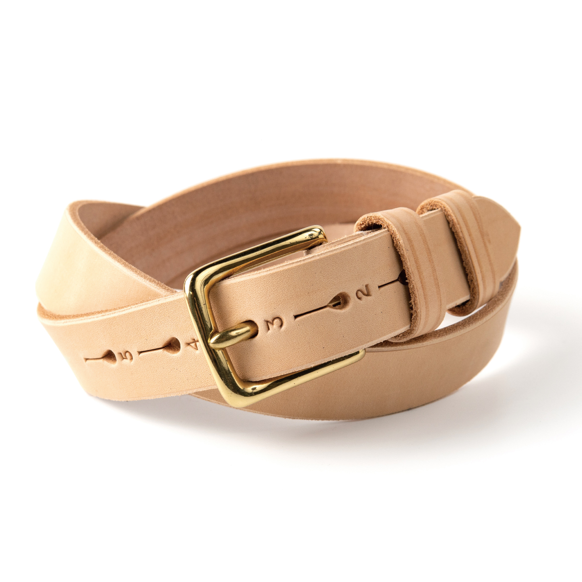 JABEZ CLIFF（ジャベツクリフ） 28mm幅スティラップレザーベルト