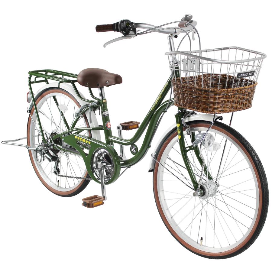 自転車 子供用 6段変速 おしゃれ 20インチ a.n.design works オート