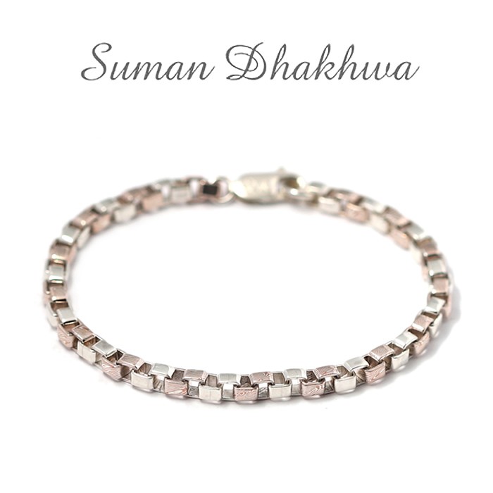 Suman Dhakhwa（スーマンダックワ） ブレス コンビ ベネチアンチェーン