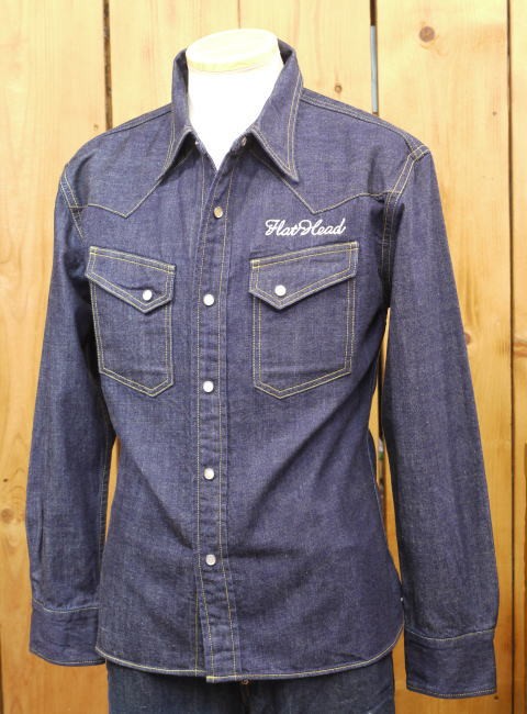 The Flat Head（フラッドヘッド） フラットヘッド デニムシャツ 7001W