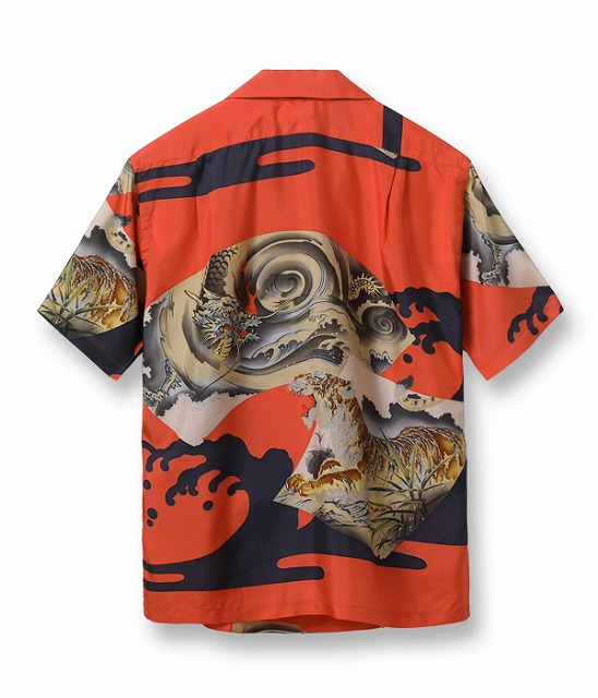 SUN SURF サンサーフ アロハシャツ SS39062 DRAGON ＆ TIGER