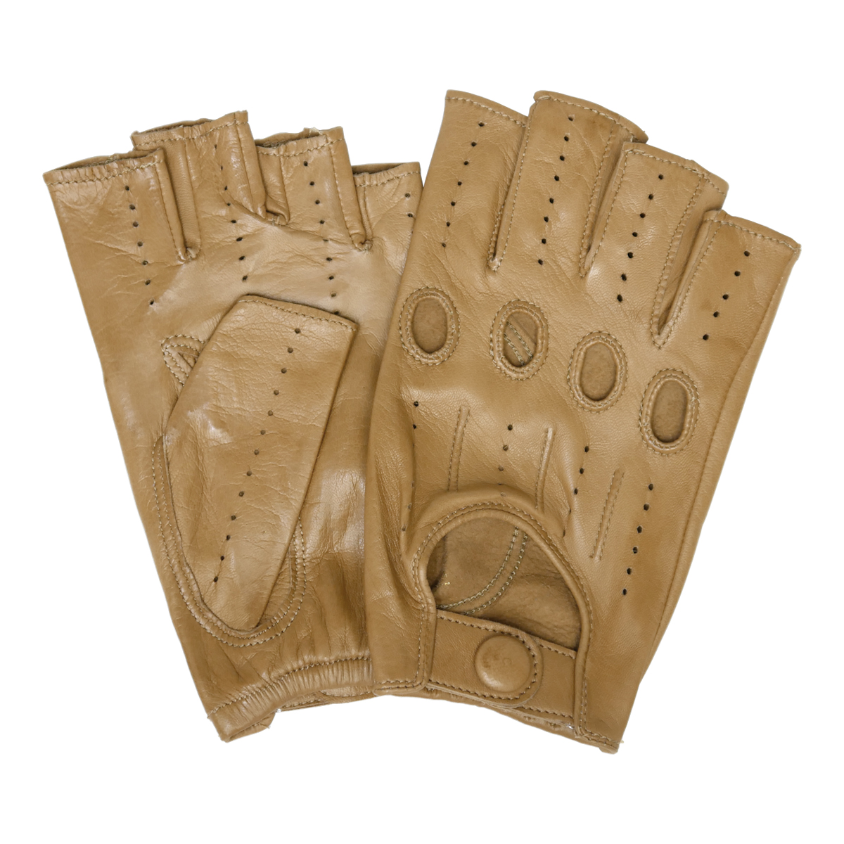 ドライビンググローブ 半指 ブランド ファッション おすすめ 本革 手袋