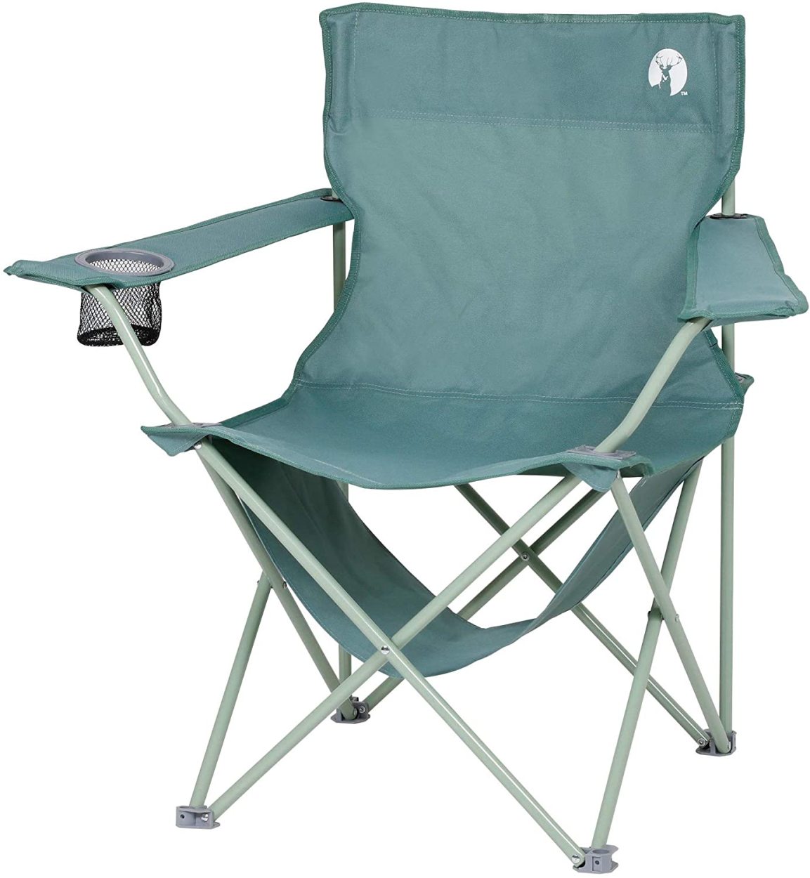 CAPTAIN STAG（キャプテンスタッグ） アウトドアチェア 棚付き