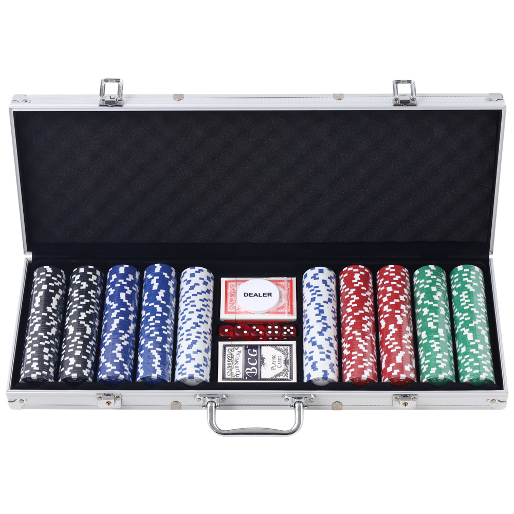 ポーカーチップ 500枚 カジノチップ 500枚セット ゲーム用チップ