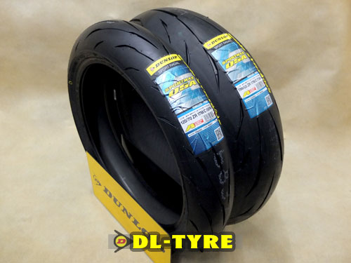 DUNLOP（ダンロップ） [前後セット] 新品 Q5A ZR 120/70ZR17 190