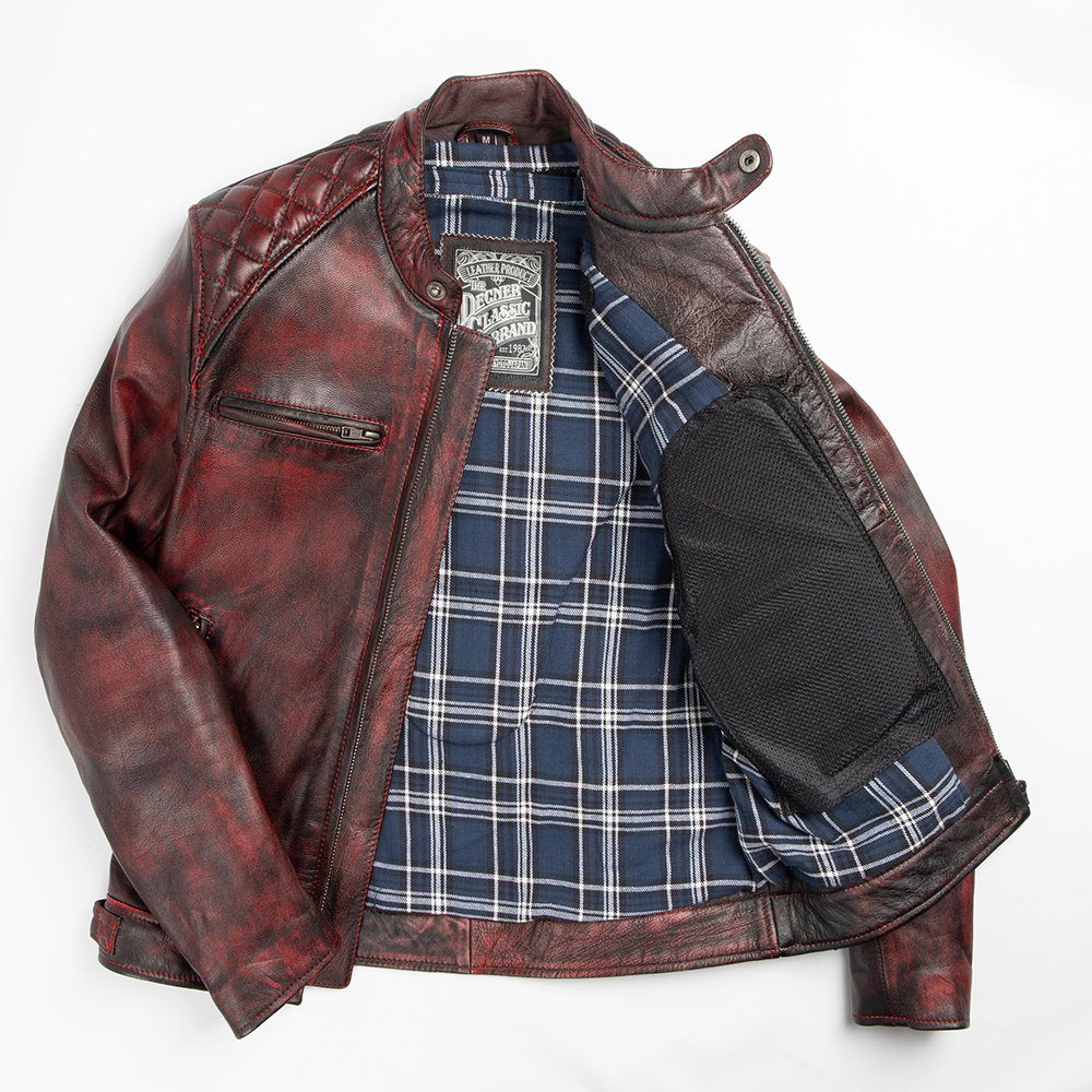 DEGNER（デグナー） レザージャケット メンズ バイクウェア 全4色 S