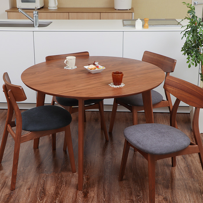 ヤマソロ ダイニング テーブルセット 丸 円形 5点セット ダイニング