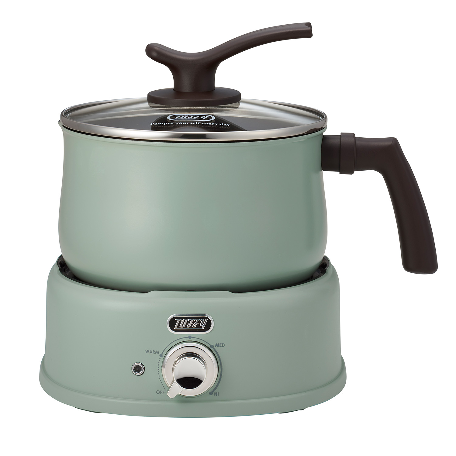 Toffy グリル鍋 電気鍋 マルチポット 電気片手鍋 2WAY 多機能鍋 なべ