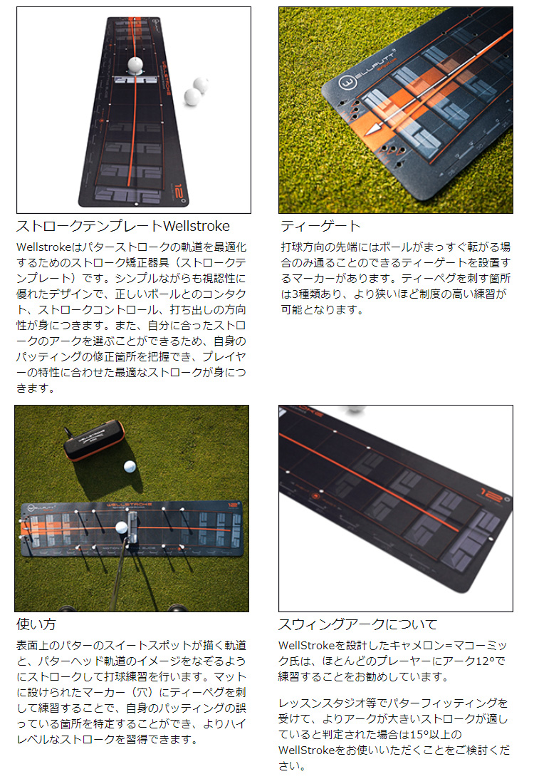 TEKWIND テックウインド日本正規品 Wellstroke Arc パターストローク