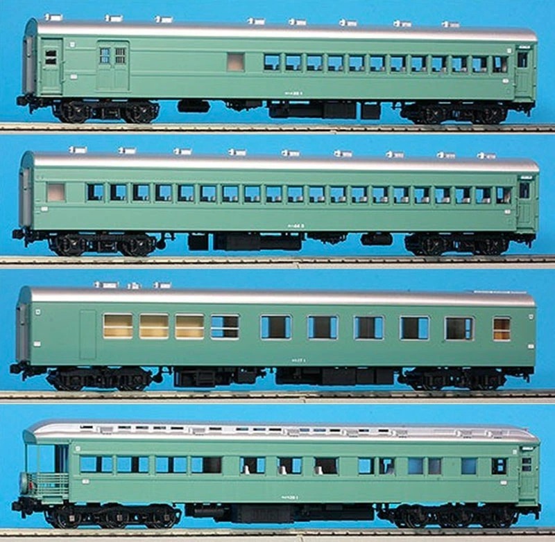 天賞堂（Tenshodo） 57025 特急 つばめ 青大将 基本4輌セット 鉄道模型