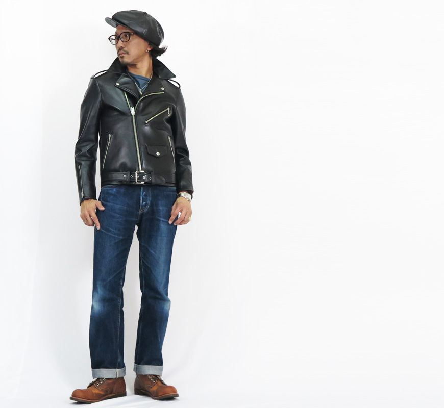 JELADO（ジェラード） ホースハイド ライダースジャケット Rebel