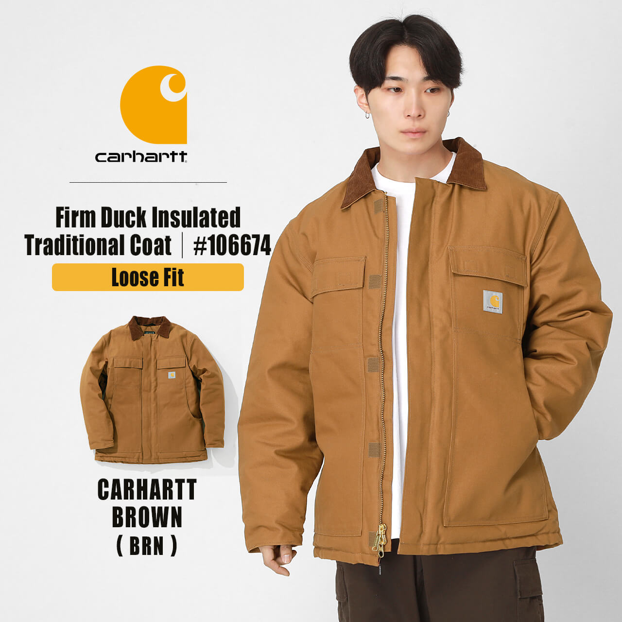 Carhartt（カーハート） ジャケット トラディショナルコート メンズ