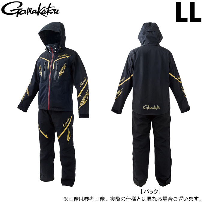 がま磯 【取り寄せ商品】 がまかつ GM3658 (ブラック／LL