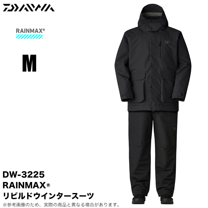 DAIWA（ダイワ） DW-3225 (ブラック／M) レインマックス リビルド