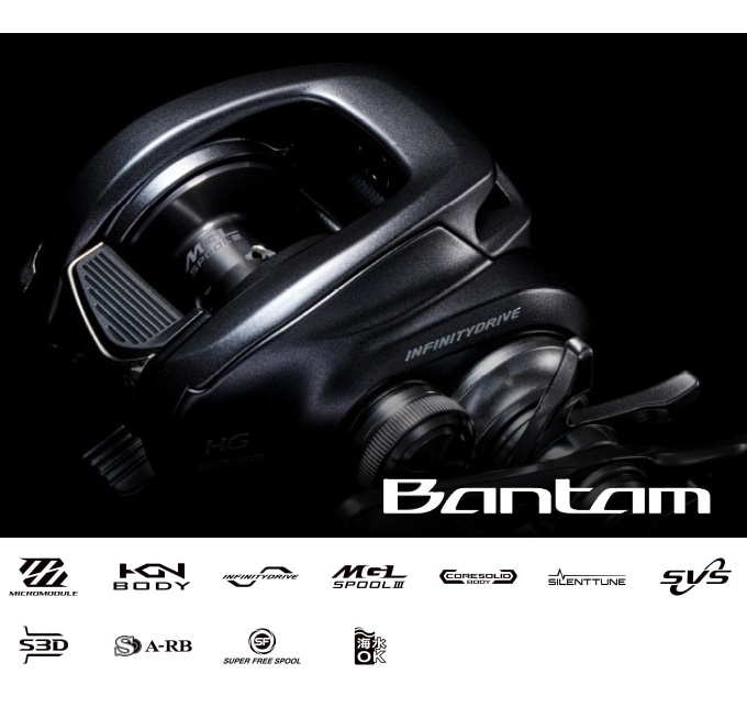シマノ（SHIMANO） 22 バンタム XG RIGHT 右ハンドル (2022年モデル