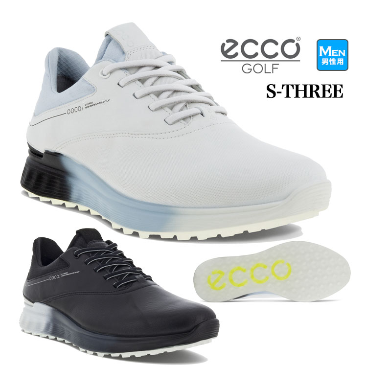 ecco（エコー） ゴルフシューズ 102944 S-Three エス・スリー 【靴ひも