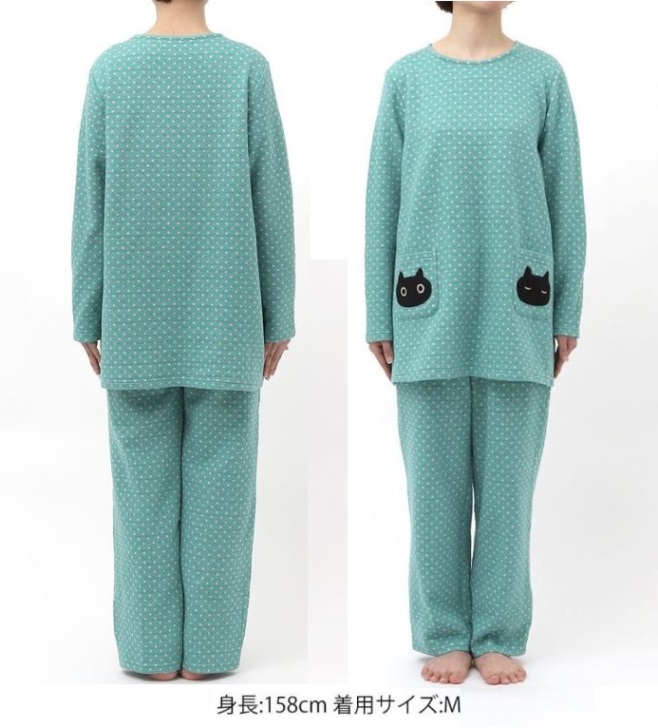 WACOAL（ワコール） レディースパジャマ マタノアツコ長袖長パンツ