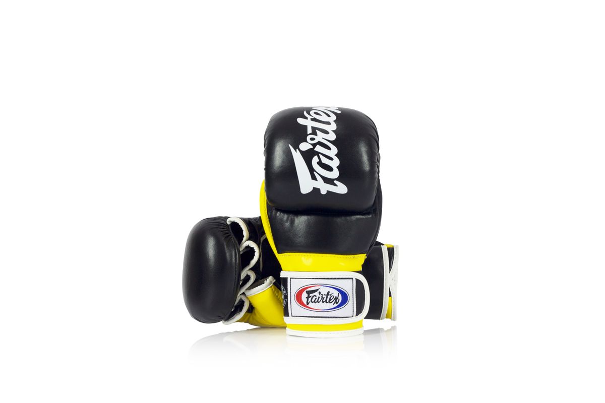 Fairtex FGV 18 スパーリンググローブ イエロー サイズS Fairtex FGV