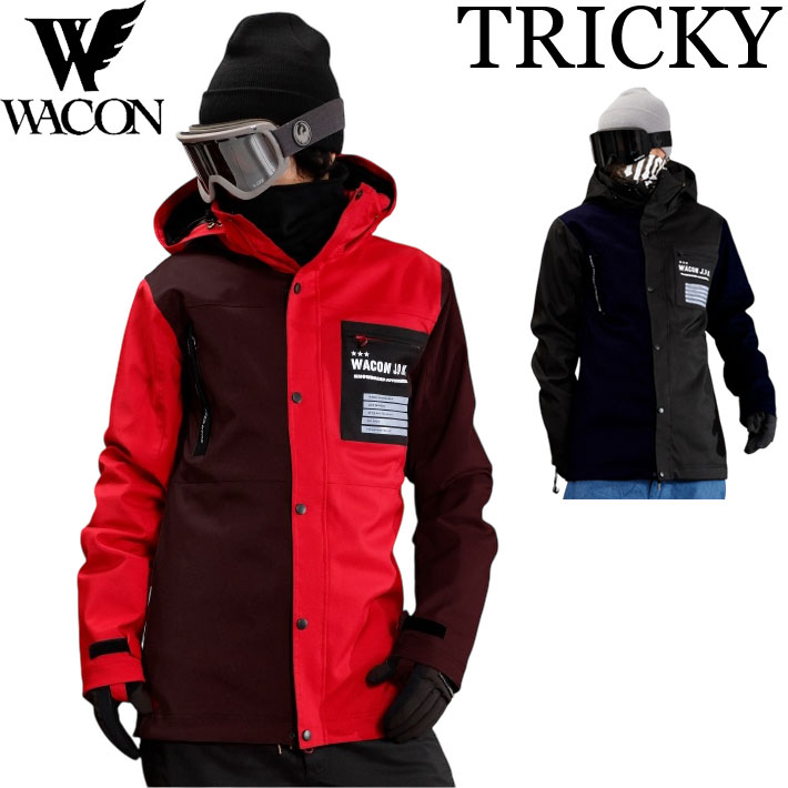 25-26 WACON ウェア ジャケット ワコン スノーボード メンズ TRICKY