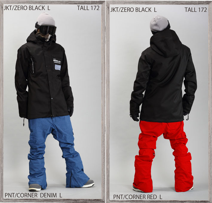 25-26 WACON ウェア ジャケット ワコン スノーボード メンズ ZERO